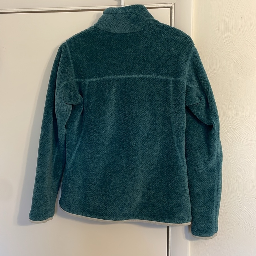 Patagonia Re-Tool Snap-T® Fleece Pullover Turquoise Size Medium - Picture 3 of 4